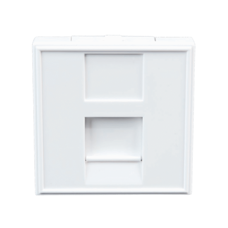 TOPNet TPN-PL45S7 Plastron RJ45 Simple 45x45 Cat6A Cat7